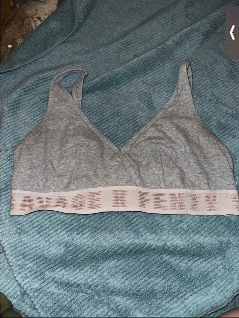 Savage x fenty gray bralette plus size 2X